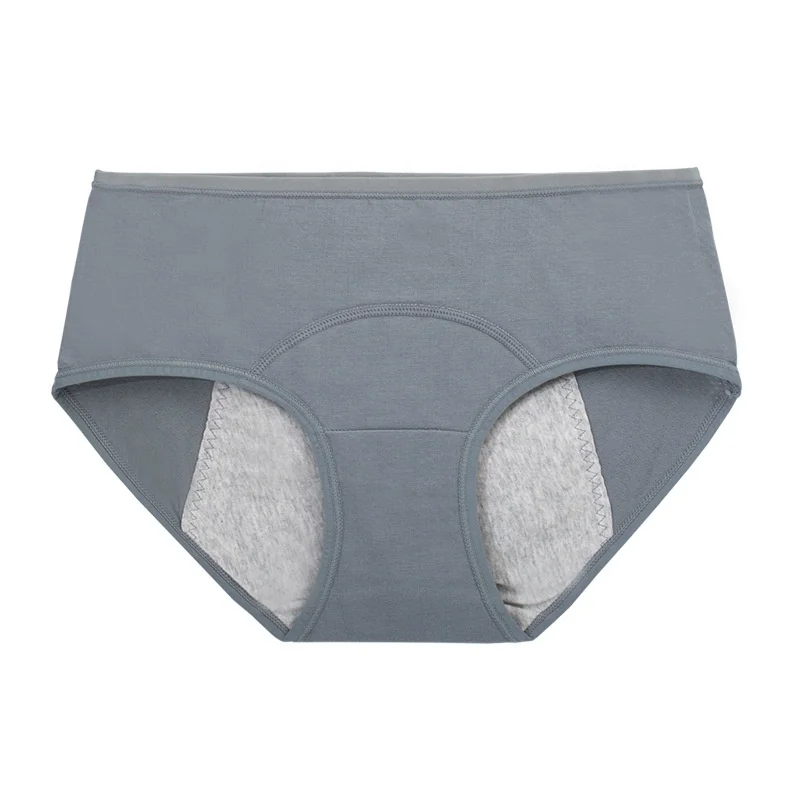 

Women Physiological Period Panties Leak Proof Underwear Menstrual Mid Waist Briefs