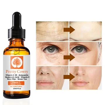 

Natuarl Vitamin C Anti-Wrinkle Serum Anti-lifting Line Firming Face Whitening Serum