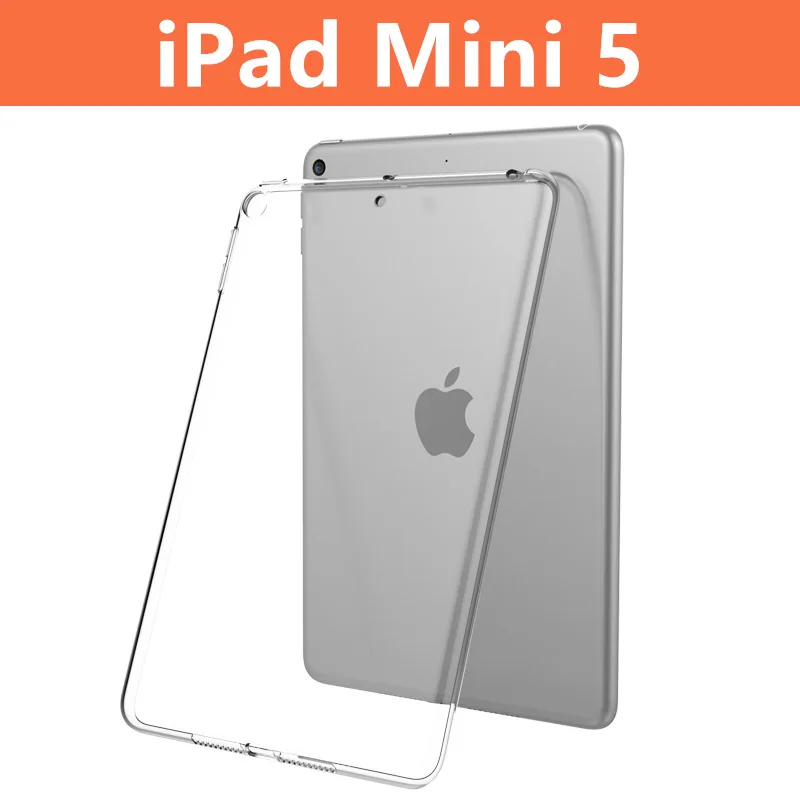 China Factory 2020 hot sale 9.7 inch Cover Clear silicone case for ipad 10.2 soft tablet case