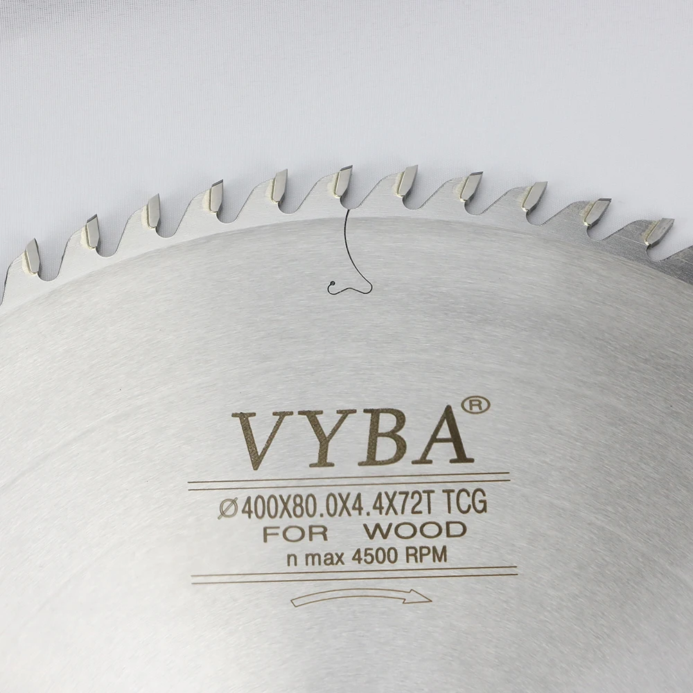 400x4.4x72t Tct Circular Saw Blades Cutter For Cutting Laminated Panels