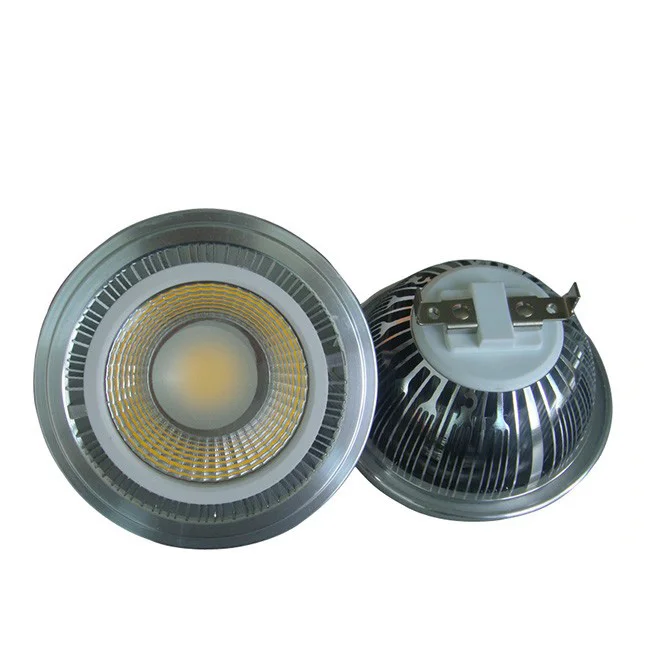 Factory Hot Selling High Lumen Recessed 7W COB Fixture Lamp Outdoor AR111 G53/GU10 Dimmable LED Spotlight