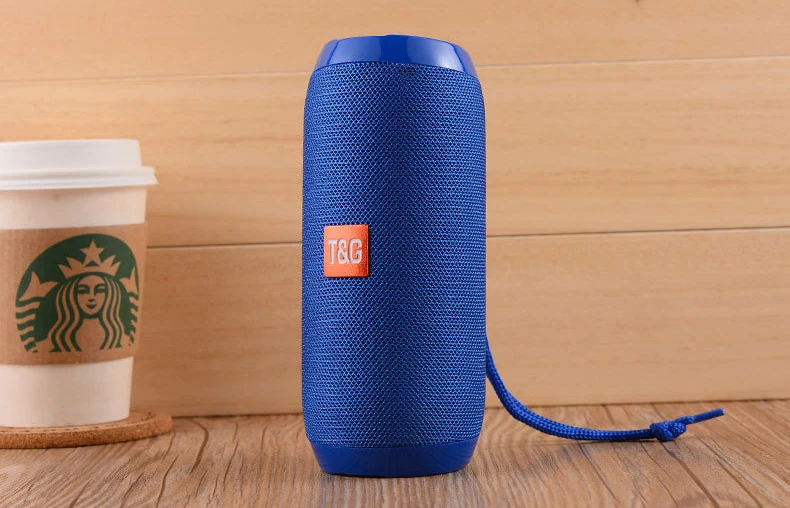 Wholesale TG117 BT Waterproof Portable Outdoor Speaker AUX TF USB Player sound Box wireless speaker Super Quality - ANKUX.COM