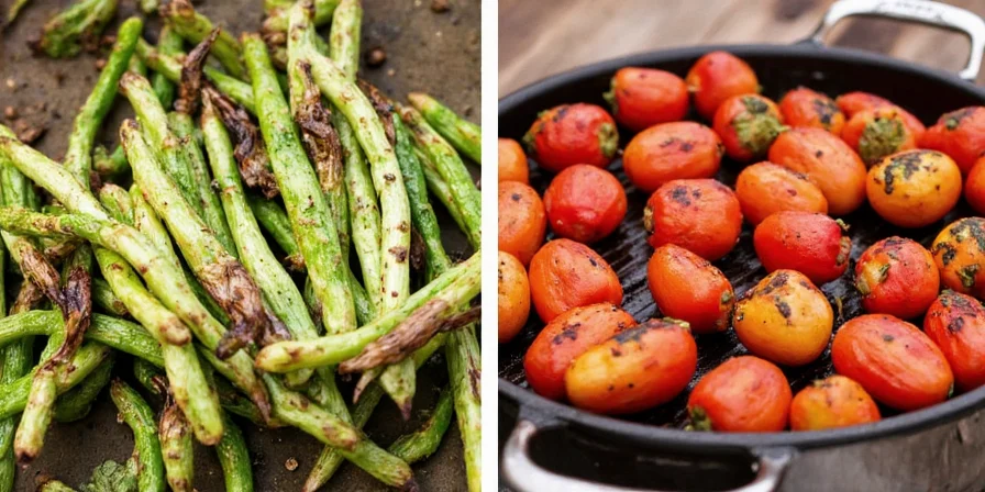 Grilled asparagus with cumin and lime