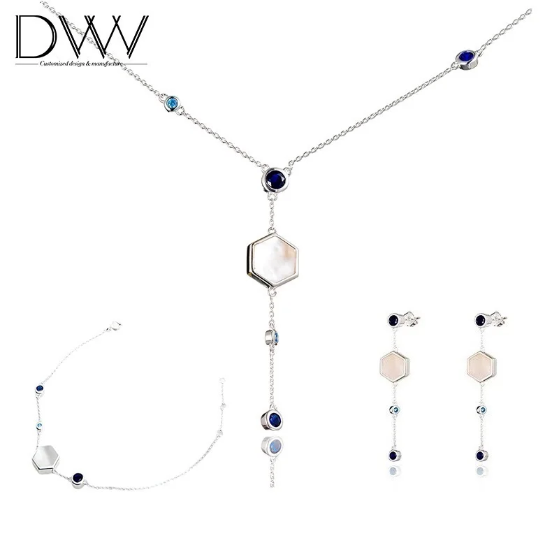 

Jewelry Set Gold Plated 18K Earrings Women Jewelry Set Italian Jewelry Set