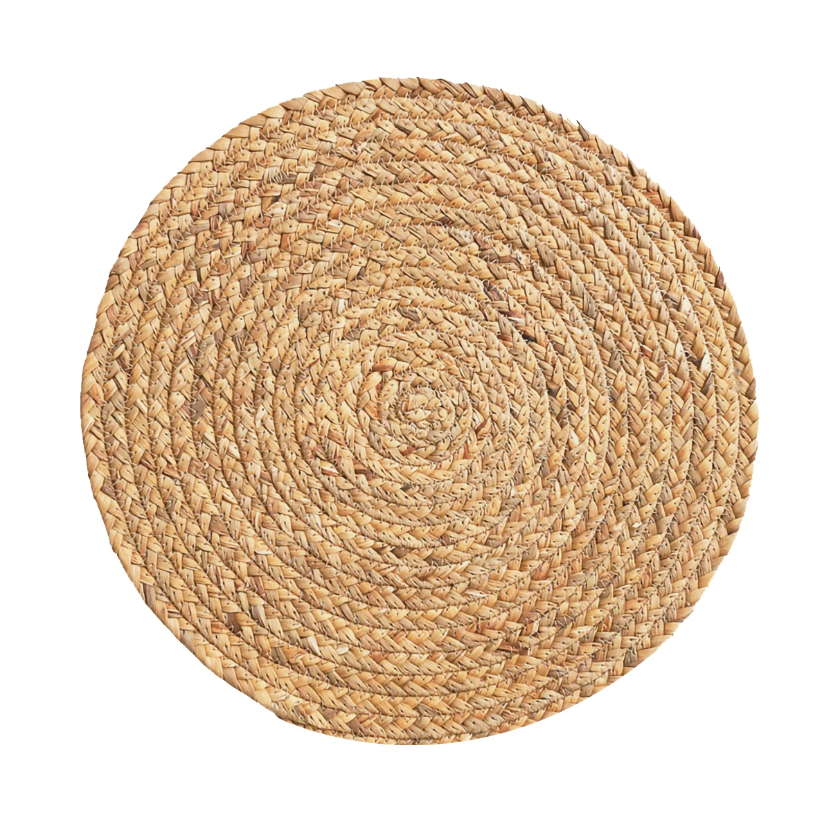 

CY SISTERS Water Hyacinth Woven Placemats Round Placemats Wicker Placemats
