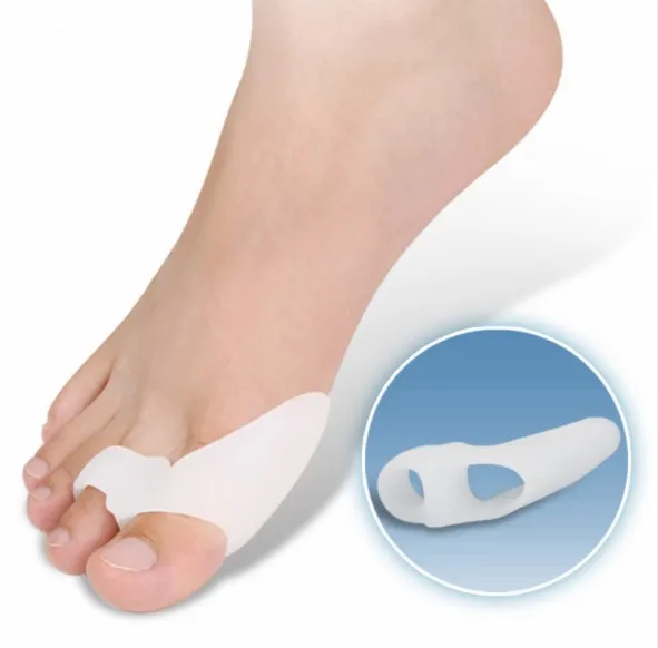 

Toe Separators Straighteners & Spacers For Fitness and Wellness Bunion Corrector, Transparent or white