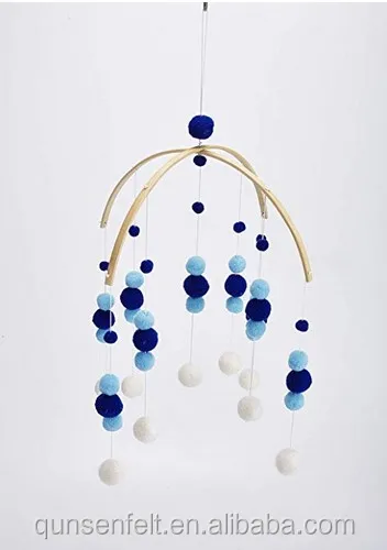 felt baby mobile