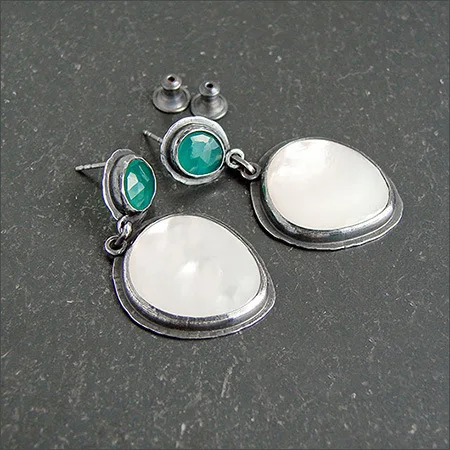 

Newest selling simple design fashion vintage earrings, As picture