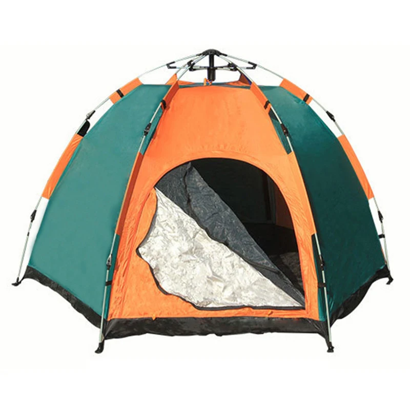 

Multi-Person Fully Automatic Rainproof Camping Field Camping Family Outing Leisure Tent Automatic Outdoor Camping Tent, Blue,green