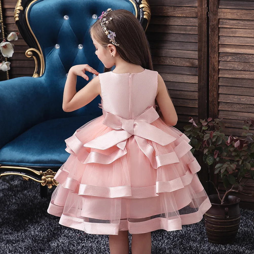Children's Clothing Flower Girl Skirt Multilayered Pettiskirt Kids Performance Baby Girl Party