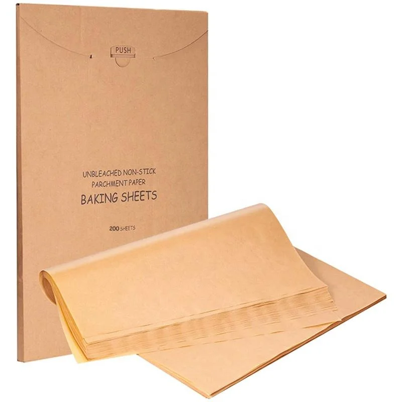 120 Precut Double Side Silicone Coated Non-Stick Parchment Paper for Baking (16x12 Inch) Food Grade Grease Proof Sugar