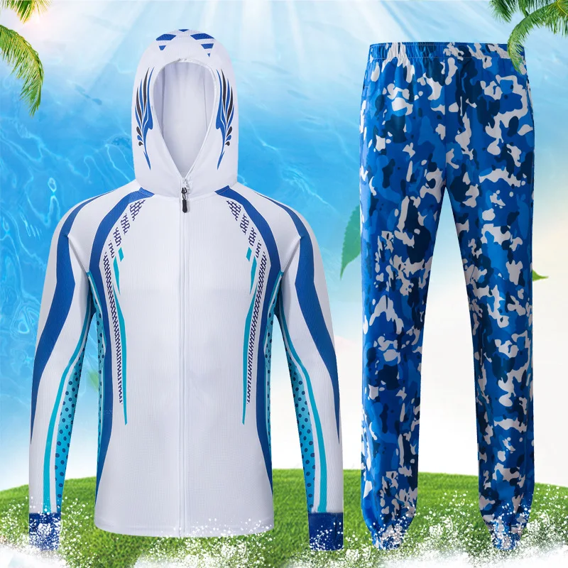 

Mens long sleeve pesca fishing suits light weight hooded UV protection fishing shirt male clothing sun tee jersey sublimated, Customized color