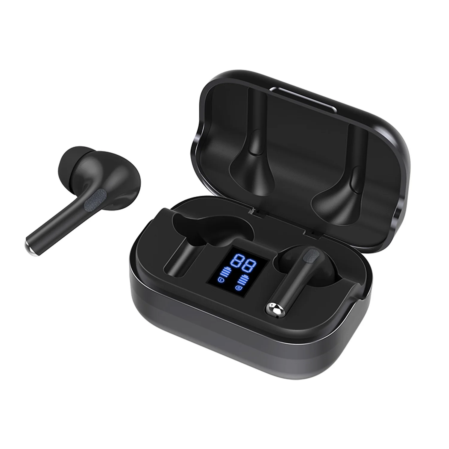 

2021 Wholesale High Quality Original Auricul Wireless Anc Stereo Earphone Sport Case Best Headphones Bt 5.0 Android Oem Earbuds, White green red black