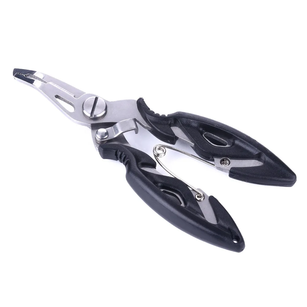 

Stainless steel curved mouth fishing, multi-function lure pliers, vigorous horse fishing line cutting and controlling fish