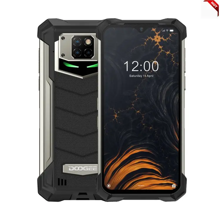 

DOOGEE S88 Plus Rugged Phone 8GB+128GB IP68/IP69K Waterproof 10000mAh Triple Cameras Android 10 Helio P70 Octa Core smartphone