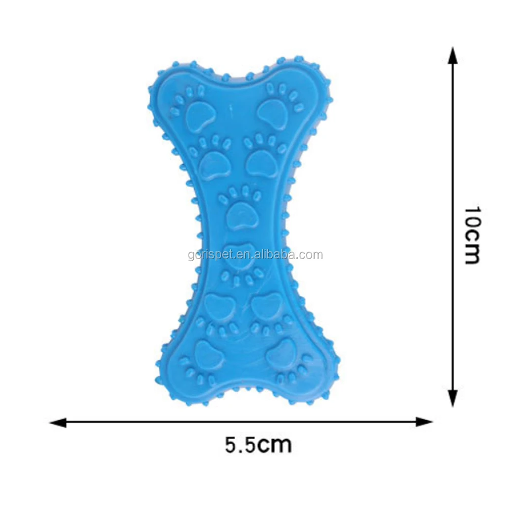Eco Friendly Pet Durable Tpr Rubber Bone Shaped Dog Chew Toy Buy Dog