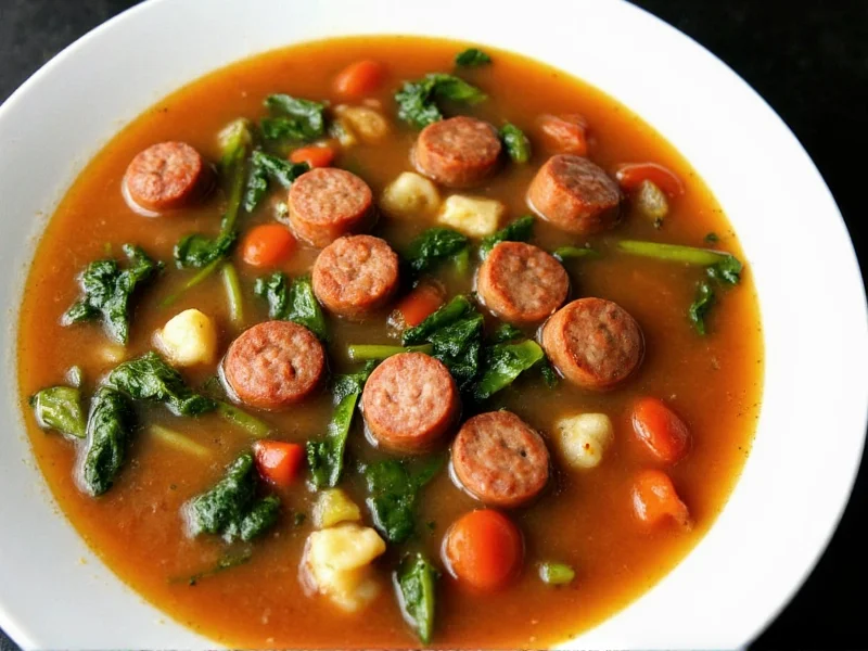 Hearty Sausage Kale Soup Recipe: Quick & Flavorful Meal