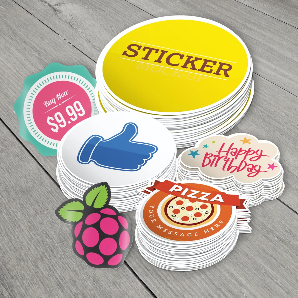 Your sticker. Стикеры индивидуальные. Круглая наклейка с логотипом девушки. Маленькие рекламные наклейки в форме цветка. Foreign! Стикер.