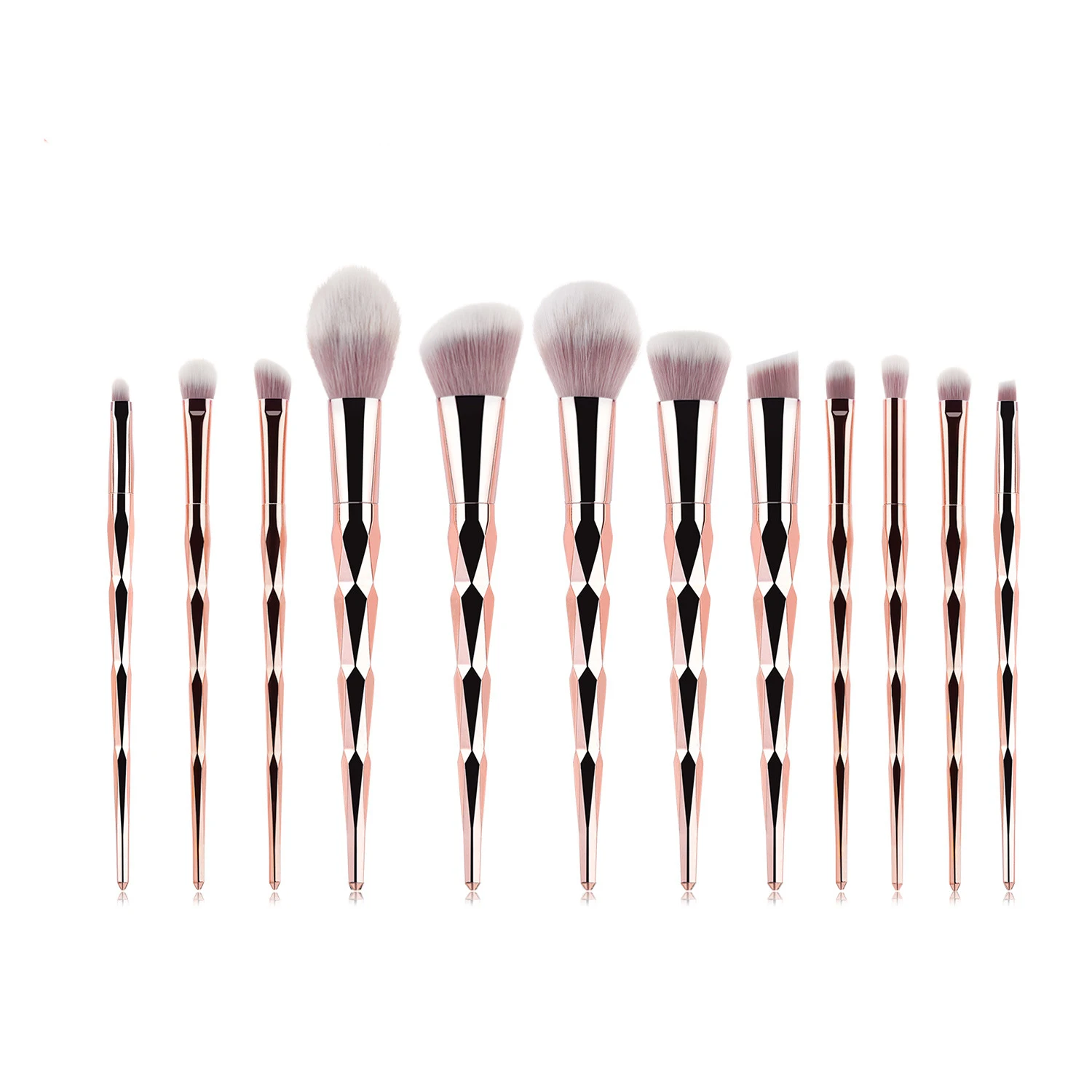 

Lote De Maquillaje Make Up Makeup Brush Set 12 Pieces Vegan Rose Gold Tools Kit Wholesale Cosmetic Beauty Accessories