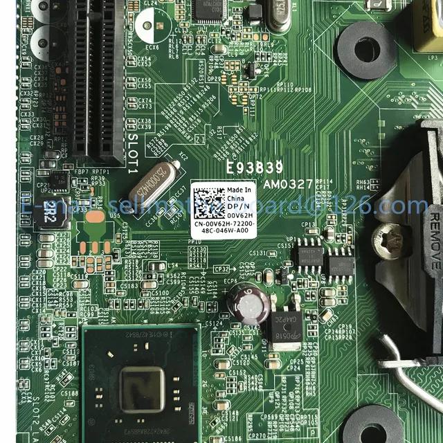 Source For Dell Optiplex 90 Sff Desktop Motherboard Pga1155 Cn 00v62h 00v62h 0v62h Dhq87 Sr173 100 Tested Fast Ship On M Alibaba Com