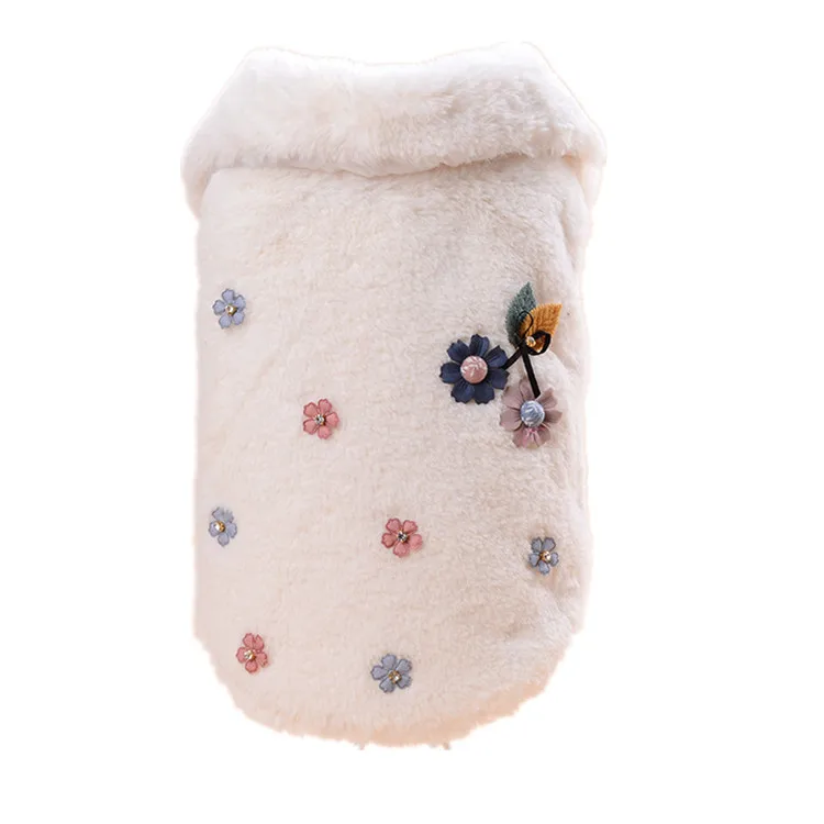 

Warm Dog Vest Fleece Durable Soft Wholesale Dog Clothes Winter for Puppy, As picture