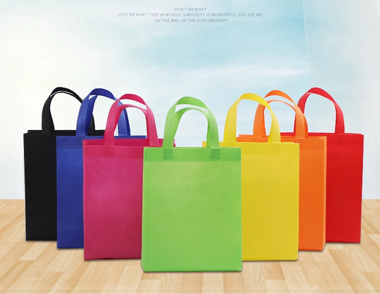 

Multi-color Optional Size Portable Non-woven Bags Support Customized Logo Non-woven Bags, Pantone color