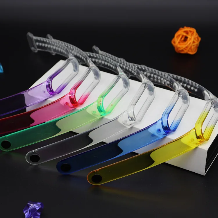 

Xiaomi Mi Band 5 Replacement Wristband Transparent New Suitable for Mi Band 5 Gradient Silicone Two-color Oem I 5 Strap Fashion
