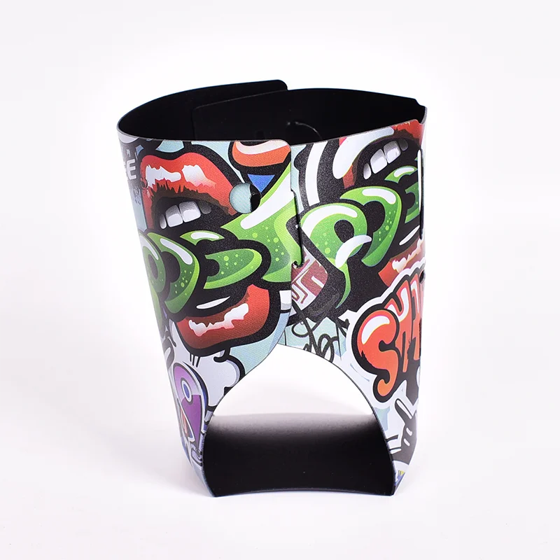 

Colorful Portable Mountain Bike Folding Bicycle Kettle Cartoon Pattern Bottle Holder Bottle Cage Folding Cup Holder