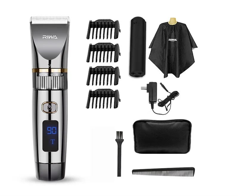 

Hair Trimmer Machine Barber LED Screen Washable Electric Professional Hair Cutting Machine Hair Removal for Men