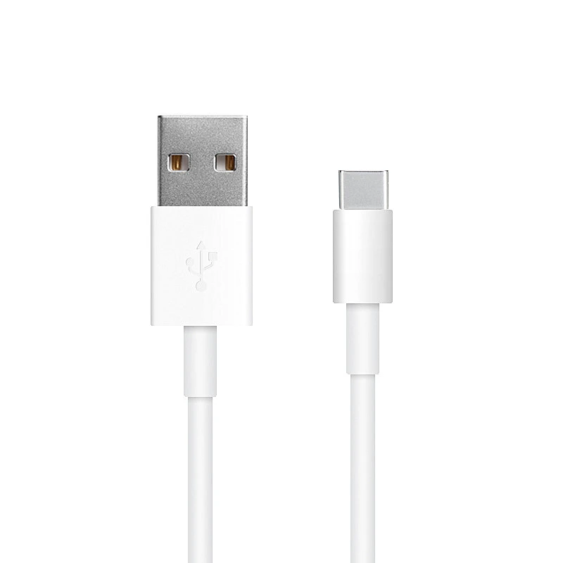 

USB Mobile Phone Data Cable Android White TPE Materials-ABS Shell Charging Cable Applicable iPhone IOS Data Cable