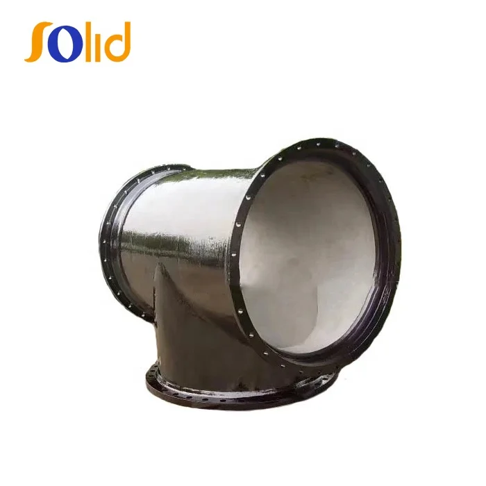 ISO2531, En545, En598 Ductile Iron Pipe Fitting DCI All Flange Equal Tee