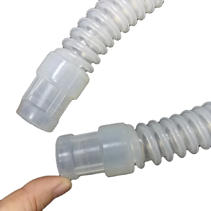 medical equipment breathing flexible corrugated rubber hoses