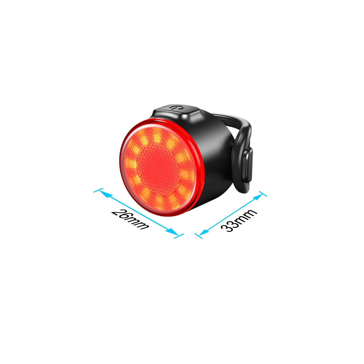 

Waterproof Bike Rear Light LED USB Chargeable Mountain Bike Taillight Cycling Light Tail-lamp