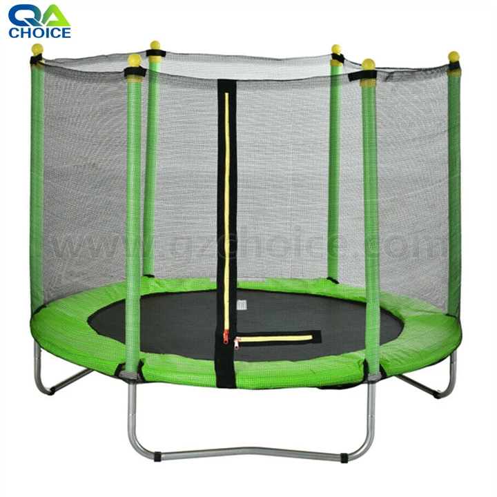 

New Arrival Commercial Gym Equipment Fitness Jumping Bed Bed Trampoline With Ladder, As the picture/customized color