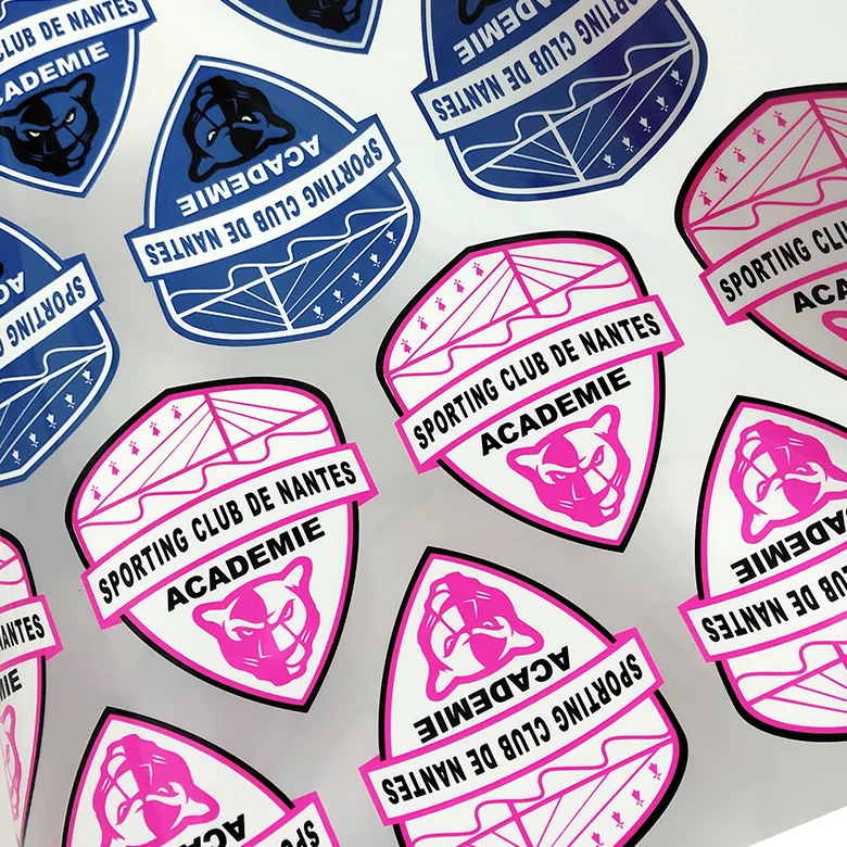 Clothing accessories tshirt heat transfer logo sticker custom labels for clothes