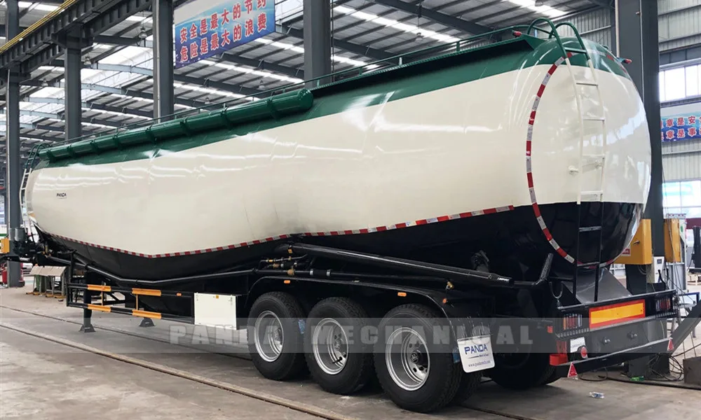 100煤层气120吨v型水泥罐车出售粉煤灰散货机容量干散货半挂车价格