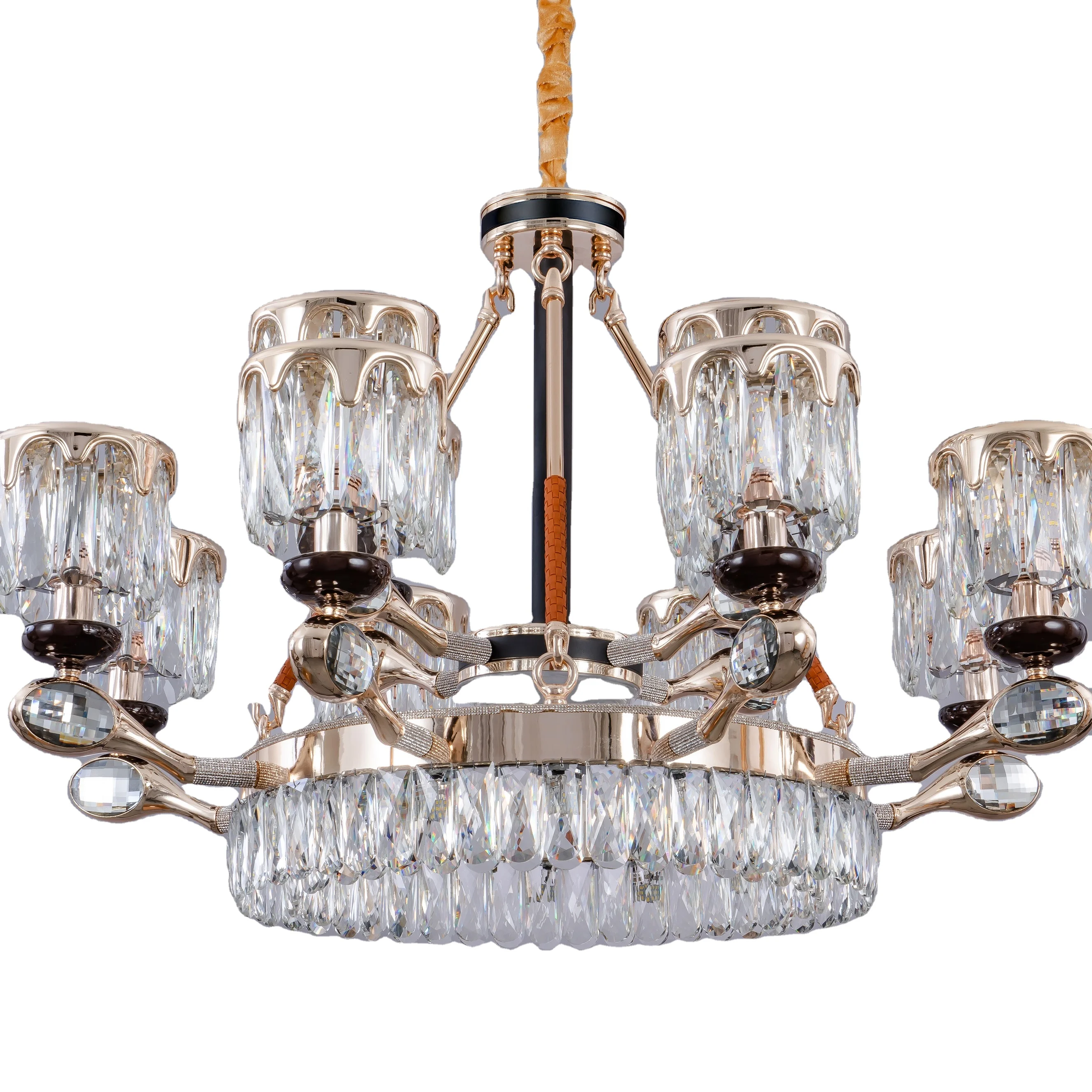 new product 2020 OMEYI- 012  luxury crystal pendant  ceiling lights crystal chandelier lighting