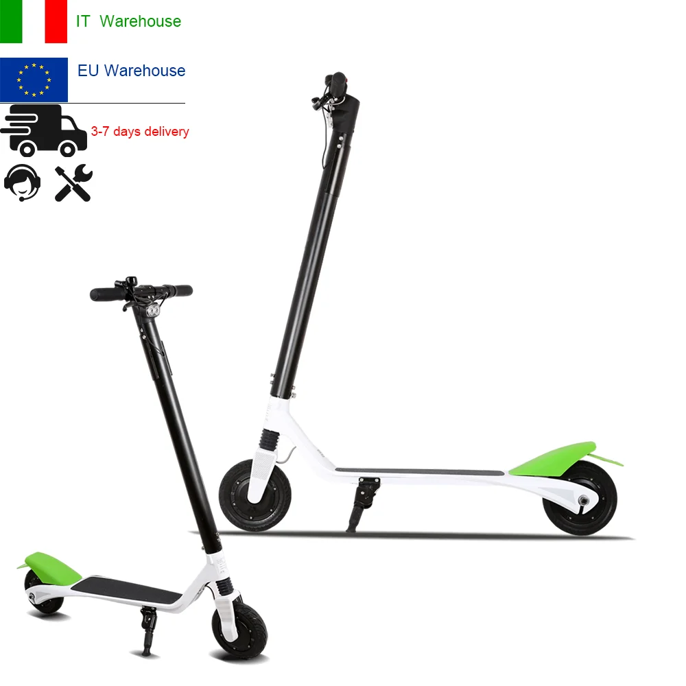 

EU Warehouse Adults Kick Electric Mobility Scooters 36V12.8AH 16.5MPH Electric Scooters With Headlight 8.5Inch Fast Escooter