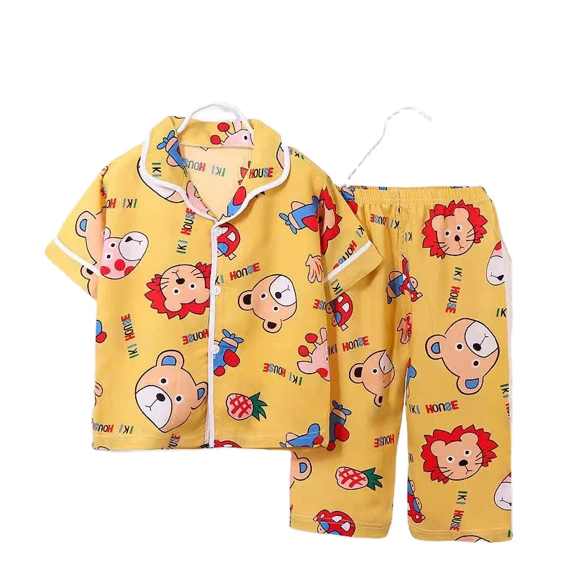 

Hot Sale children's long Johns two-piece girl's autumn Close skin fabrics pajamas suit for boys and girls leisure wear, A variety of colors are available