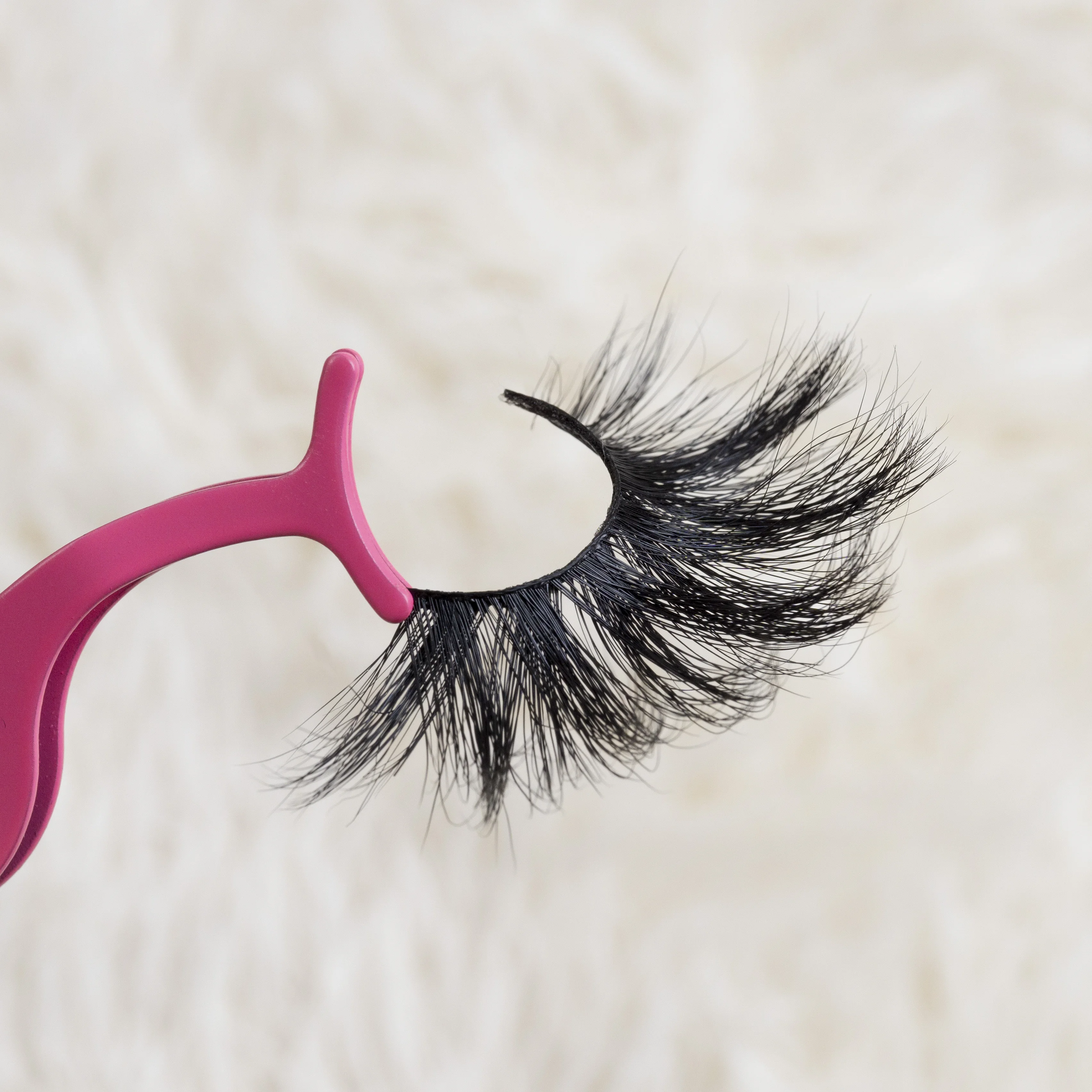 

3D mink 100% mink false eyelashes professional supplier custom wholesale