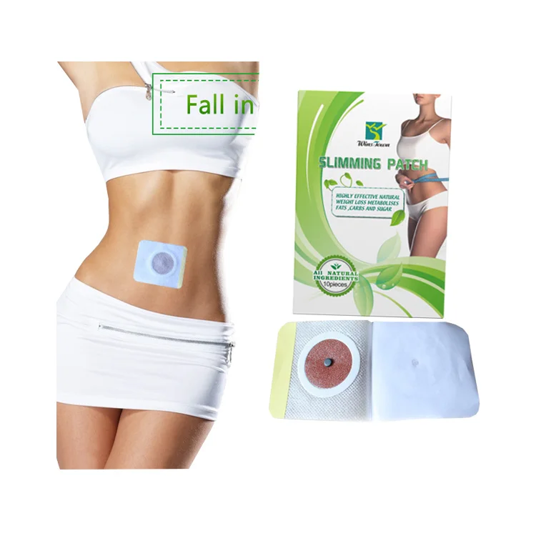 

private label herbal fat burning Sticker weight loss flat tummy detox belly navel patch