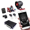 Talking Car Alarm System with universal design easy install two remote control without battery for phone APP