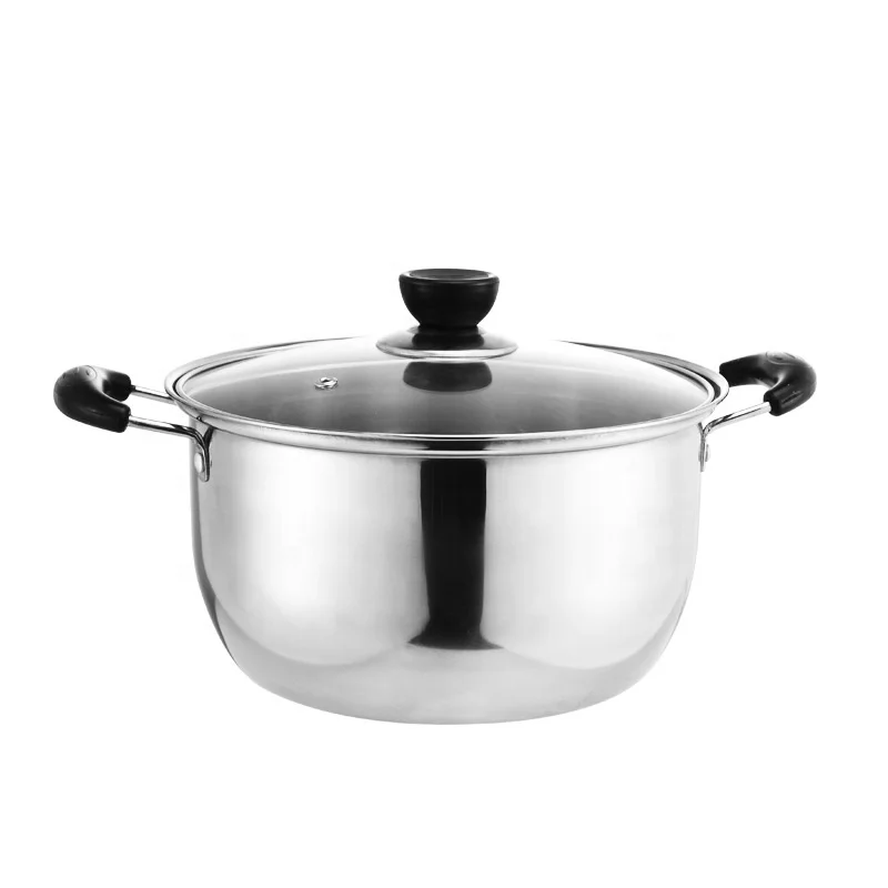 

Steamer cookware set stainless steel cooking pot large capacity pot, soup pot