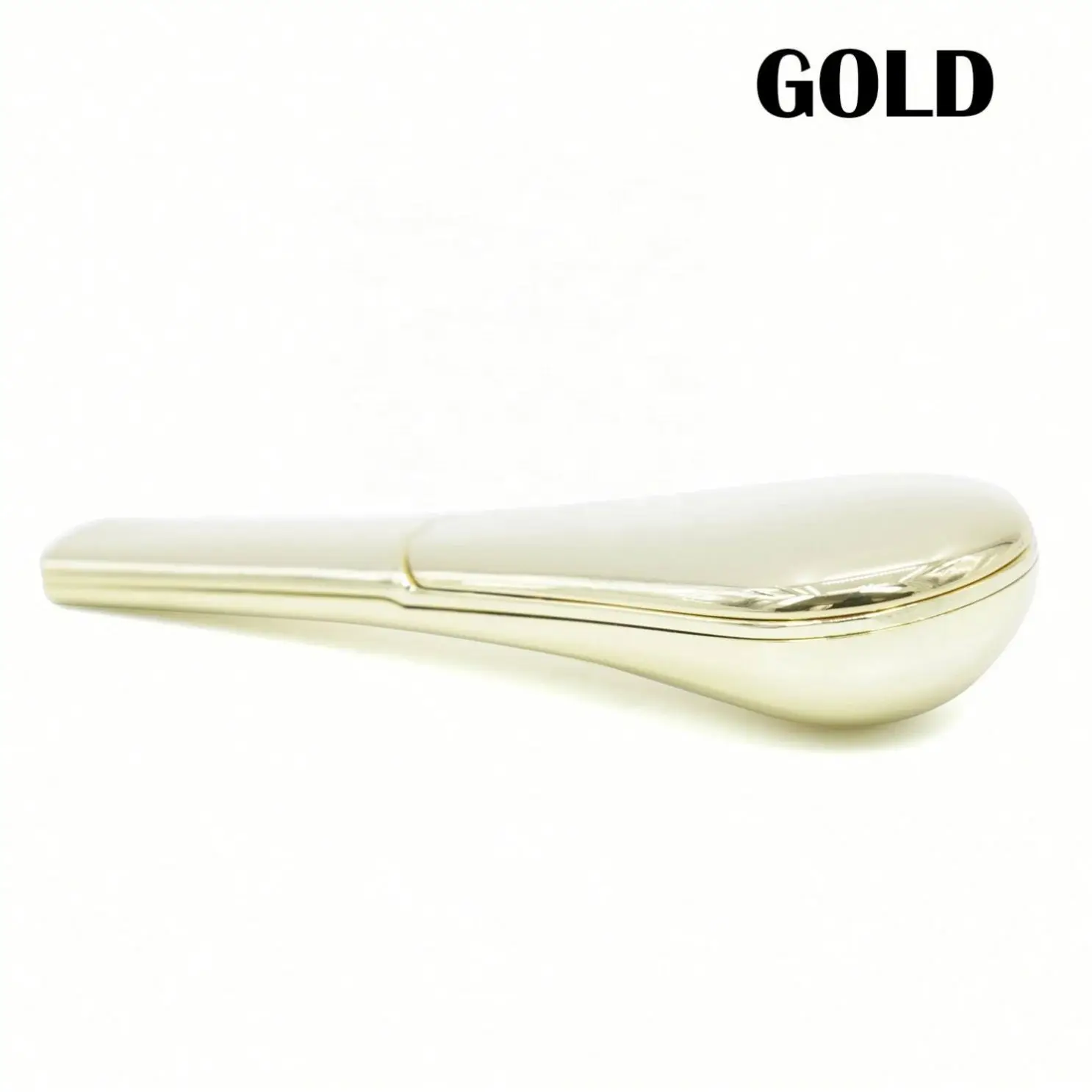 

Hot Sale Cool Scoop-shaped With Cover Zinc Alloy Smoking Pipe Gift Box, Picture