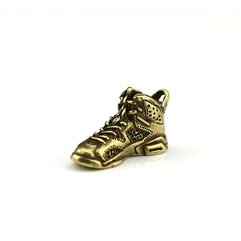 

New Arrived Jewelry Keychain Necklace 3D Antique Bronze Sports Shoe Pendant Charm Jewelry