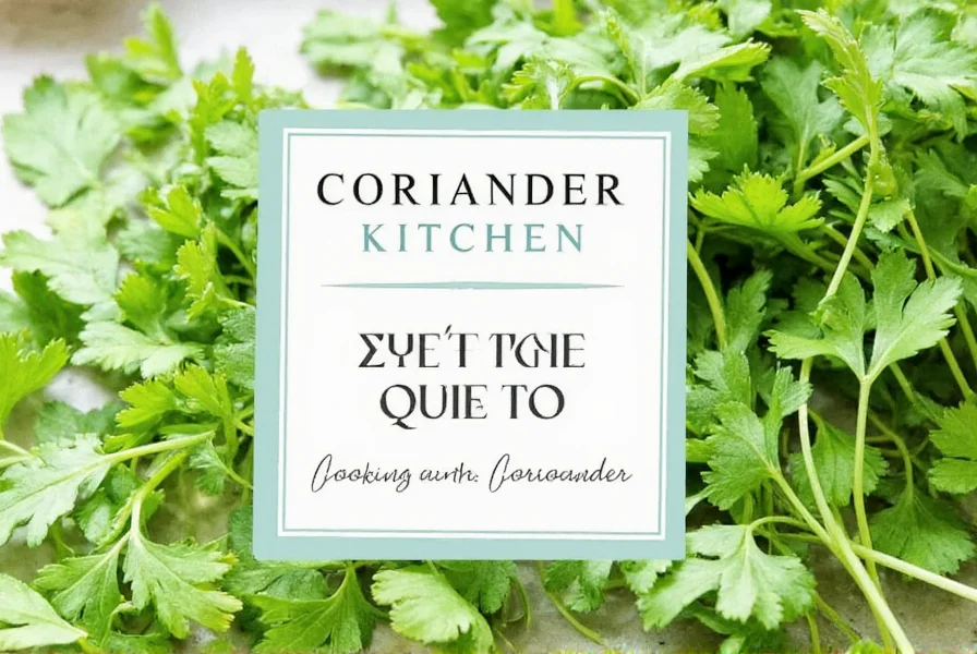 Various international dishes featuring coriander as a key ingredient