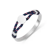 

Tom Hope Custom Blank Jewelry Open Cuff Men Engraved Nautical Stainless Steel Bracelets Bangles