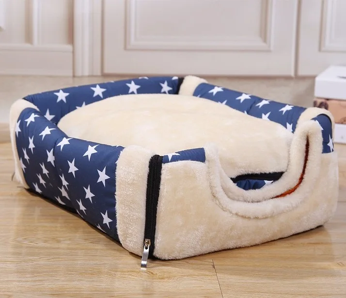 

Foldable Soft Warm Closed Type Pet Cat House for Small Dogs Sleeping Mat Pad Dog House Pet bed