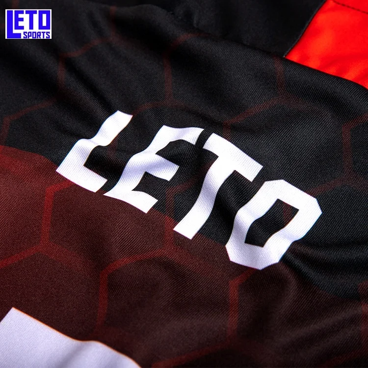 red black new design men soccer shorts set quick dry sportswear