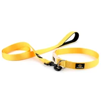 

Wholesale Dog Collar Leash Adjustable Nylon Collar with Matching Leash for Small Medium Large Dogs